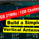 RSGB 21MHz Challenge – 15M Vertical Antenna